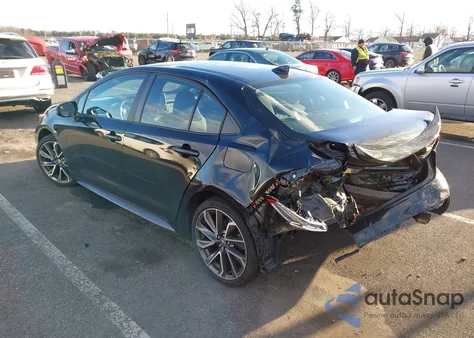 2021 Toyota Corolla Se from USA, damaged, VIN 5YFS4MCE2MP079484